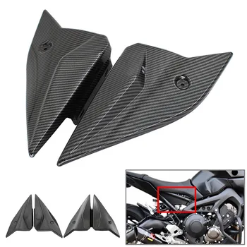 1 пара Боковых панелей мотоцикла, крышка Обтекателя, накладка на капот, Карбоновая накладка для Yamaha MT-09 FZ 09 2014-2020 из АБС-пластика