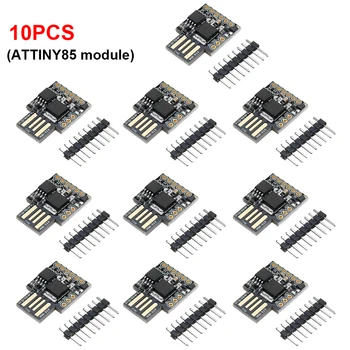 10ШТ TINY85 Плата Разработки Digispark Kickstarter Micro ATTINY85 Модуль Для Arduino IIC I2C USB Прочный Модуль Аксессуары