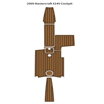 2009 Mastercraft X14v Коврик Для кокпита Лодки EVA Foam Из Искусственного Тика На Палубе Коврик Для Пола