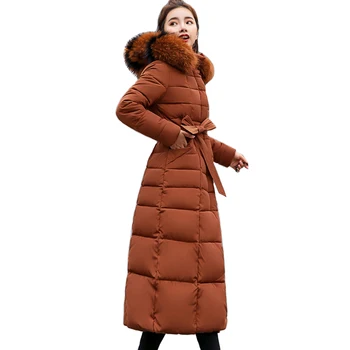 2021 Новое Поступление, Модная Тонкая Женская зимняя куртка С хлопковой подкладкой, Теплое Утолщенное женское пальто, Длинные пальто, Парка, Женские куртки
