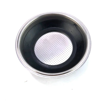 4X Удобный съемный кофейный фильтр из нержавеющей стали, Корзина-ситечко, аксессуары для кофемашин (двойная чашка)