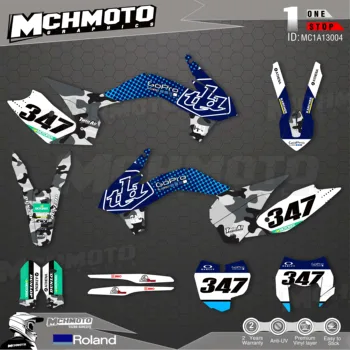 MCHMFG Индивидуальные фоны с графикой команды, наклейки на заказ для графики KTM 13-15SXF 14-16EXC