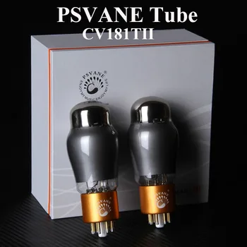 PSVANE Tube CV181-TII Classic Edition Заменит 6N8P 6SN7GT Заводскую подходящую пару для Вакуумного лампового усилителя HIFI Усилитель Звука