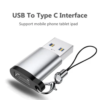 USB 3.0 Type-C OTG-адаптер USB C от мужчины к USB-розетке для iPhone iPad Huawei Адаптер для быстрой зарядки Аксессуары для ноутбуков