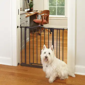 Ворота для собак MyPet Wide Windsor Arch с прижимным креплением, шириной 28,25 
