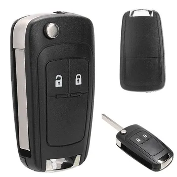Замена крышки корпуса автомобильного ключа Fob с 2 кнопками дистанционного Управления, пустой чехол для Chevrolet Cruze 2010-2013, аксессуары chevrolet orlando
