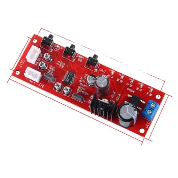 Звуковая панель DJ-эквалайзера с усилением басов и 3D-эффектами Плата усилителя мощности PT2389 плата обработки звука на переднем уровне