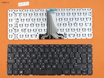 Клавиатура SP для ноутбука hp Pavilion 14-ab черная без рамки