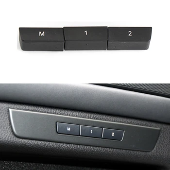 Кнопка включения памяти сиденья в салоне автомобиля, Декоративная рамка, Накладка, наклейка для BMW 5 7 серии F10 F18 F02 2008-2017, автомобильный Стайлинг