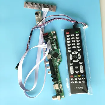 Комплект для B116XW01 V0/V1 1366x768 Аудио Экран Плата Контроллера Панель HDMI TV VGA 40pin Дисплей USB ЖК светодиодный Монитор AV пульт дистанционного управления