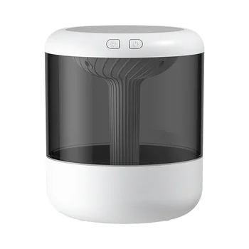 Увлажнитель воздуха Большой емкости 1.2Л, Мини Портативный Диффузор эфирного масла, USB-Туманообразователь для спальни, Домашний Белый